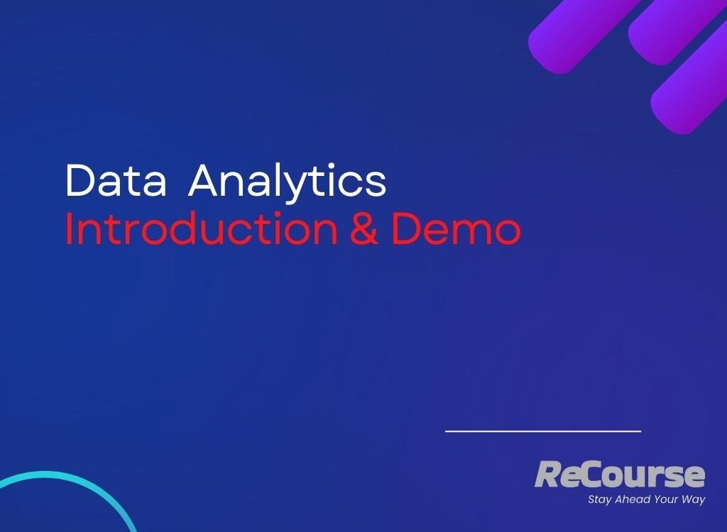 Data Analytics Introduction & Demo