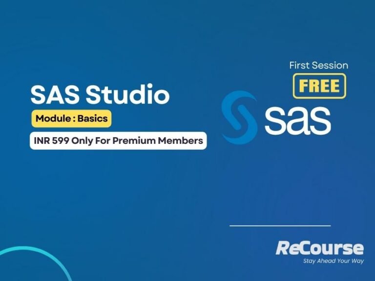 SAS Studio – Basics
